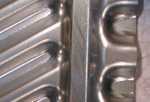 Picture of Gasket Groove Design on Alfa Laval Heat Exchangers | Valutech Inc