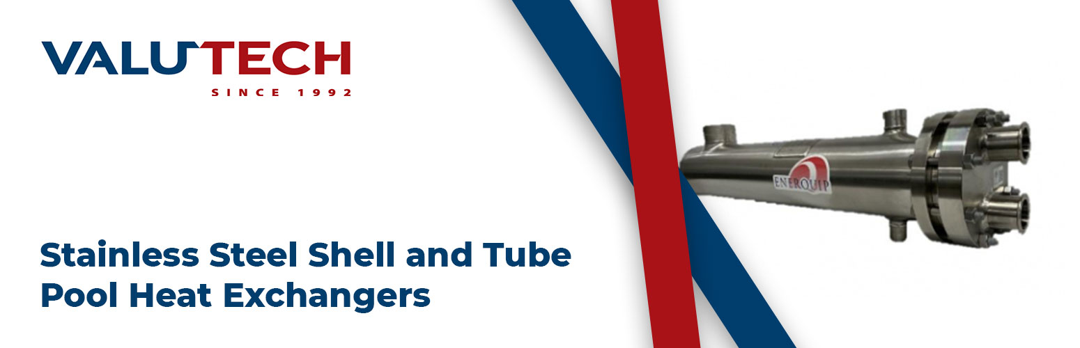 Steel Shell and Tube Pool Heat Exchangers